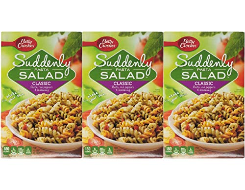 Betty Crocker Suddenly ensalada, pasta clásica, 8 onzas, 3 unidades