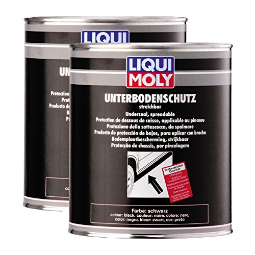 2X LIQUI Moly 6119 Unterbodenschutz streichbar schwarz Korrosionsschutz Dose 2kg