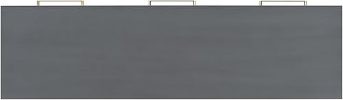 Miniatura 44 de Mesa consola de madera maciza de 48 pulgadas, mesa auxiliar moderna para sofá de entrada con 3 cajones de almacenamiento y 2 estantes. Fácil de