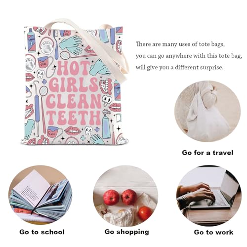Bolso tote para dentistas y asistentes de higiene dental miniatura 4