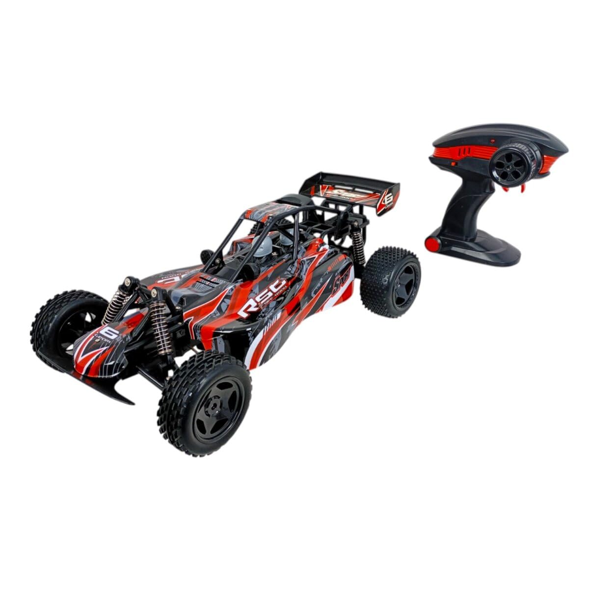 Storm RC Buggy Car, 1:8 Scale, 2.4GHz Remote Control, 15KM/H High