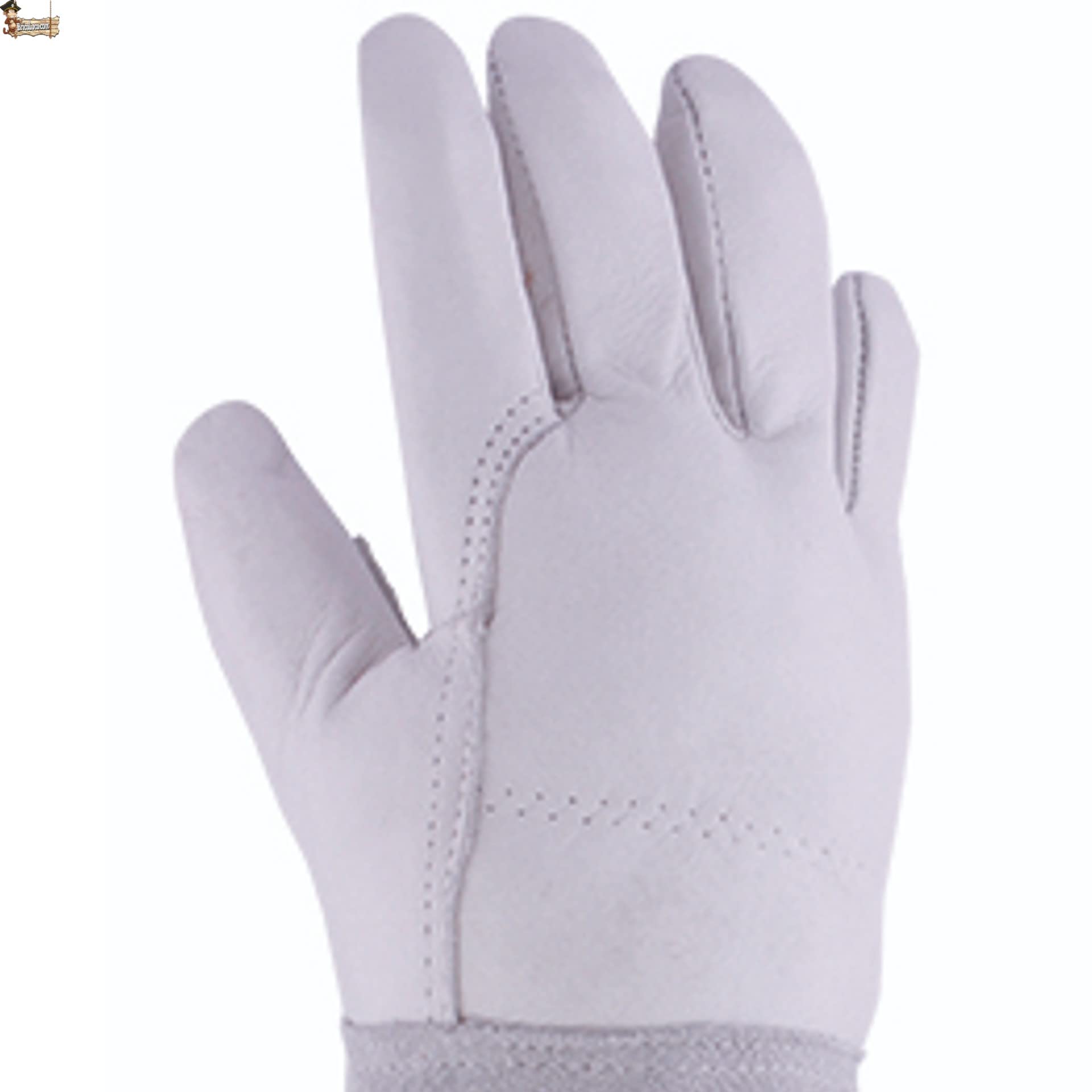 BricoLoco.com Guantes soldador TIG. 72 PARES Trabajo soldadura para soldar con proceso TIG. Cuero piel flor y serraje. Largo 420 mm. Forro interior. (72, Talla 9)
