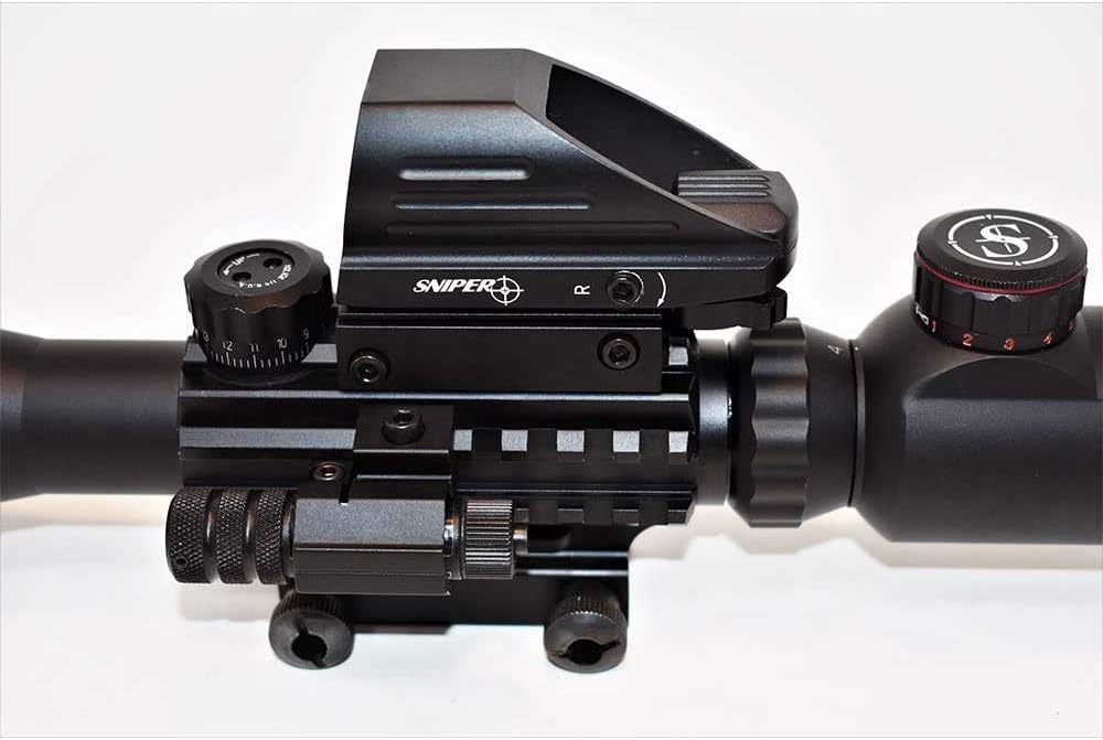 TPO 4 16x50 Scope Combo Holographic Image