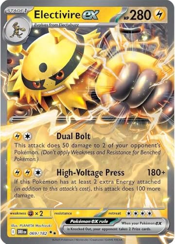 Electivire ex (RR) - Destined Rivals - 069/182