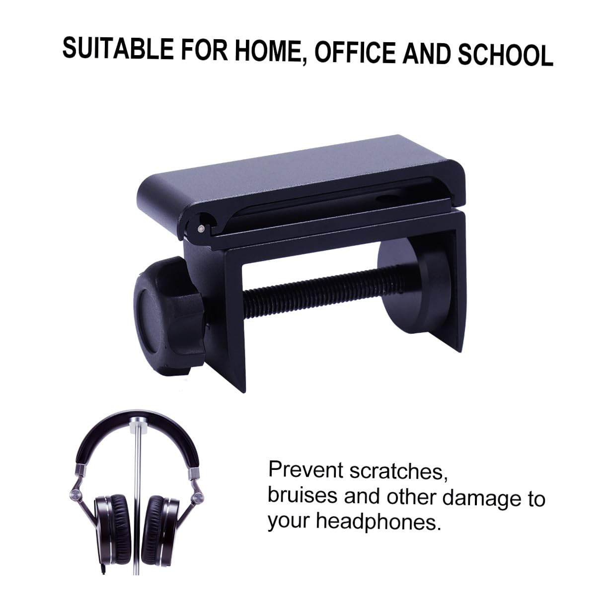 OSALADI 2 Piezas Estante para Auriculares Soporte para Auriculares para Juegos Pantalla De Auriculares para Juegos Colgador De Auriculares para Juegos Juego De Azar Clip De Bloqueo Monitor