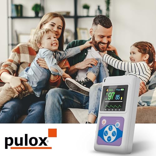Pulox PO-650B - Pulsioxímetro de dedo para bebés con sensor externo - Medición de SpO2 y pulso en lactantes y niños - imagen 7