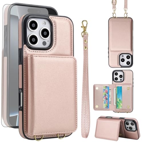 Coque iPhone 16 Pro porte-carte et dragonne pour un quotidien élégant les mains libres