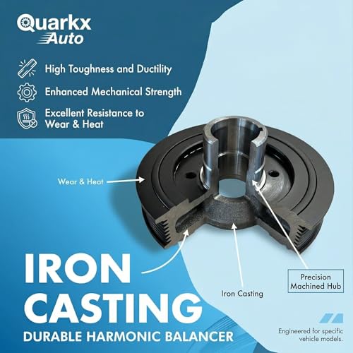 Harmonic Balancer,Crankshaft Pulley For Toyota 3.4L V6 Engine 1340862040 by Quarkx - Used condition - Image 4