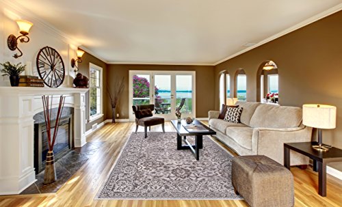 Wow Home Concord Global Thema Vintage Brown - Gray Area Rug 2'3"X7'3" #TOP3