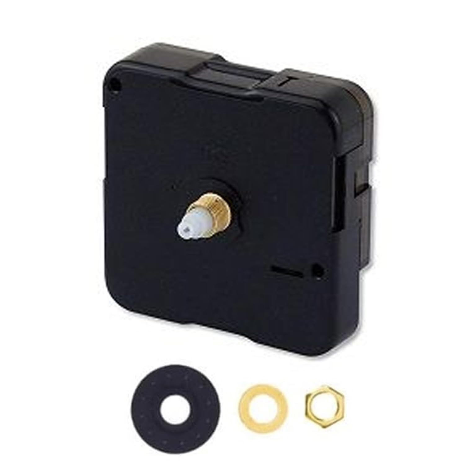 Cablepelado - Meccanismo movimento al quarzo per orologio, silenzioso, kit di riparazione e creazione orologio 3D, con lancette, tipo 9