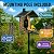 Bird Feeder with Camera with AI Identify Birds Species Solar Panel, Smart Bird House with Cam, 2K Live View, Instant Arrival Alerts, Dual Feeder, Includes Pole Stand