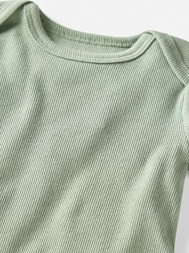 Image of little planet by carter's Unisex Baby 3-pack Short Sleeve Bodysuits Made With Organic Cotton