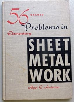 Hardcover 56 graded problems in elementary sheet metalwork Book