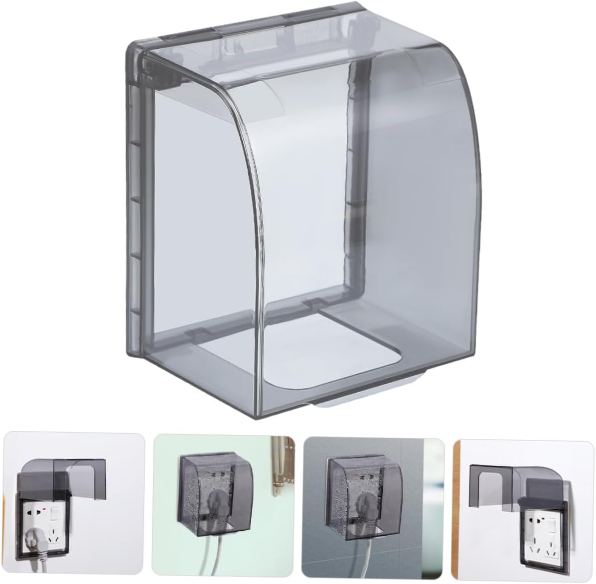 balacoo 5sets Electrical Outlet Covers Multipurpose Water-resistant Easy to Install for Indoor Outdoor 2pcs*5