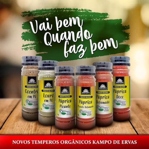 Coentro em Pó Orgânico Kampo de Ervas 50g