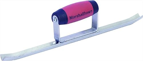 MARSHALLTOWN The Premier Line 612D - Camino de trineo de 15 pulgadas x 58 pulgadas, mango medio redondo, DuraSoft