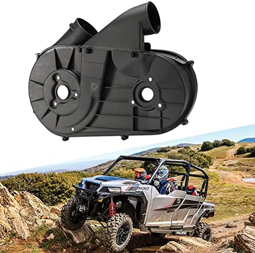 HAKA TOUGH UTV Inner Clutch Variator Cover, CVT Air Guide Clutch Belt Plate Transmission Housing Inner Cover for 2014-2020 Polaris RZR Ranger General Accessories,Replace OEM#2635158,2635822,2634229