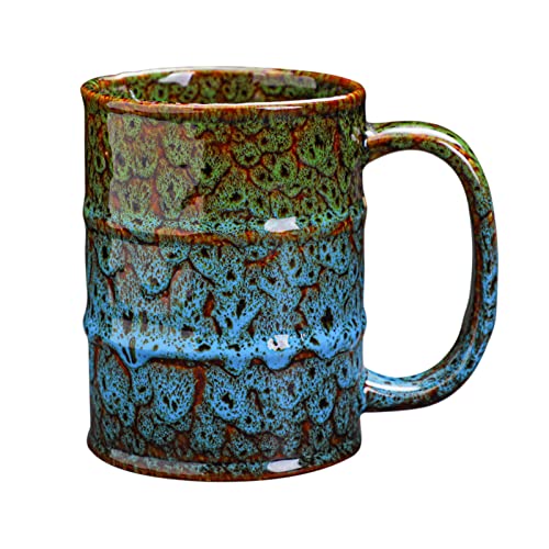 Coffee Mug-Beer Mugs,20 Oz Coffee Cups Ceramic Tea Cup Large Coffee Mug for Office and Home - Dishwasher and Microwave Safe Novelty Coffee Mugs, 1pcs. (Blue)