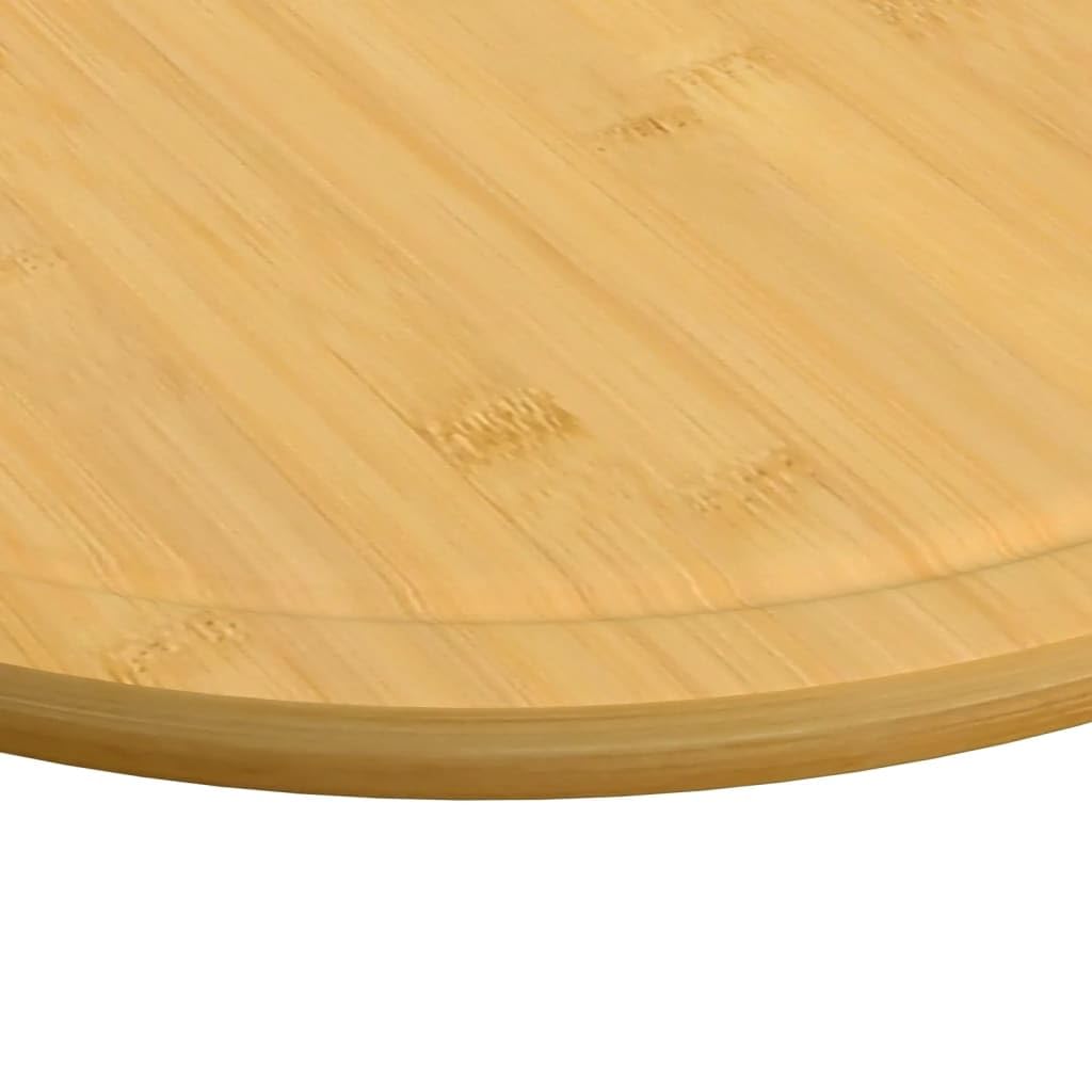 vidaXL Tablas de Cortar 6 uds bambú Ø30x1,5 cm, Tabla de Queso, Tabla de Cortar de bambú, Tabla de Cocina, Tabla de Servir, Tabla de Cortar Redonda