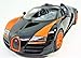 Radio Remote Control 1/14 Bugatti Veyron 16.4 Grand Sport Vitesse Licensed RC Model Car (Black)