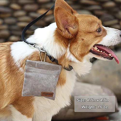 Etial Dog Treat Pouch,Portable Puppy Dog Training Treat Bag,Hand Free Dog Walking Bag,Auto Closing Pet Feed Snack Reward Pocket,Dog Food Dispenser For Pet Puppy Travel Or Outdoor Use #TOP1