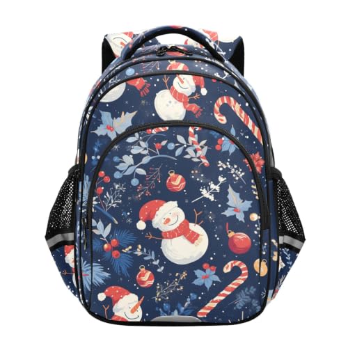 Sac pour tout-petits bleu à motif flocon résolvant le manque de place
