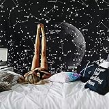 Facile à entretenir : la tenture murale peut être installée facilement avec les punaises, vous pouvez la laver doucement et la repasser à basse température. Vous n'avez pas à vous en soucier sérieusement.