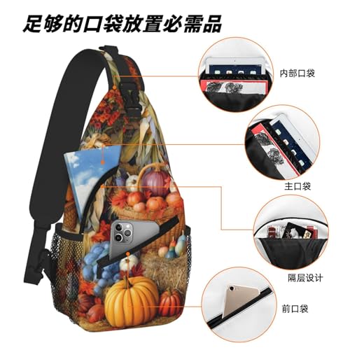 Bolso tipo Sling para Mujer y Hombre para Senderismo y Viaje miniatura 6