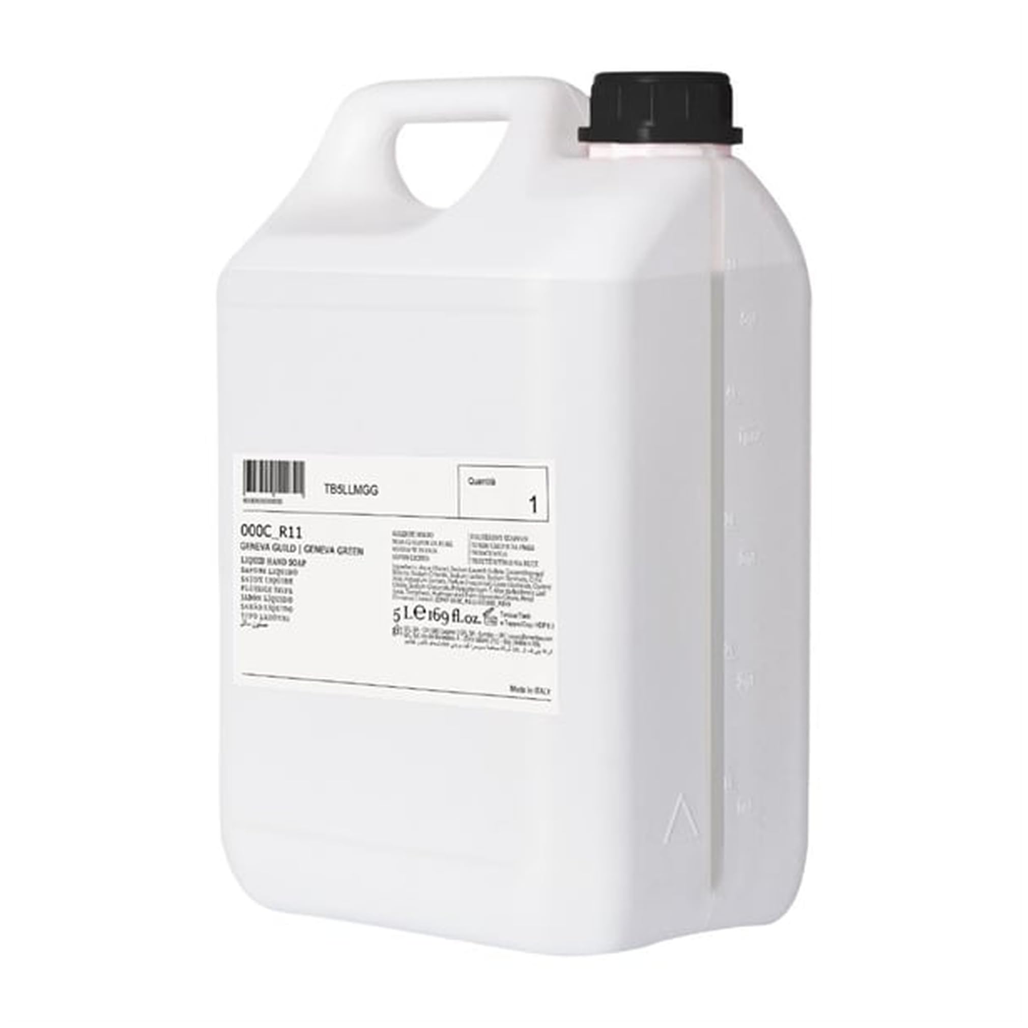 GFL Geneva Guild Liquid Hand Soap Pump Bottle Refill, 5Ltr (Pack 2)