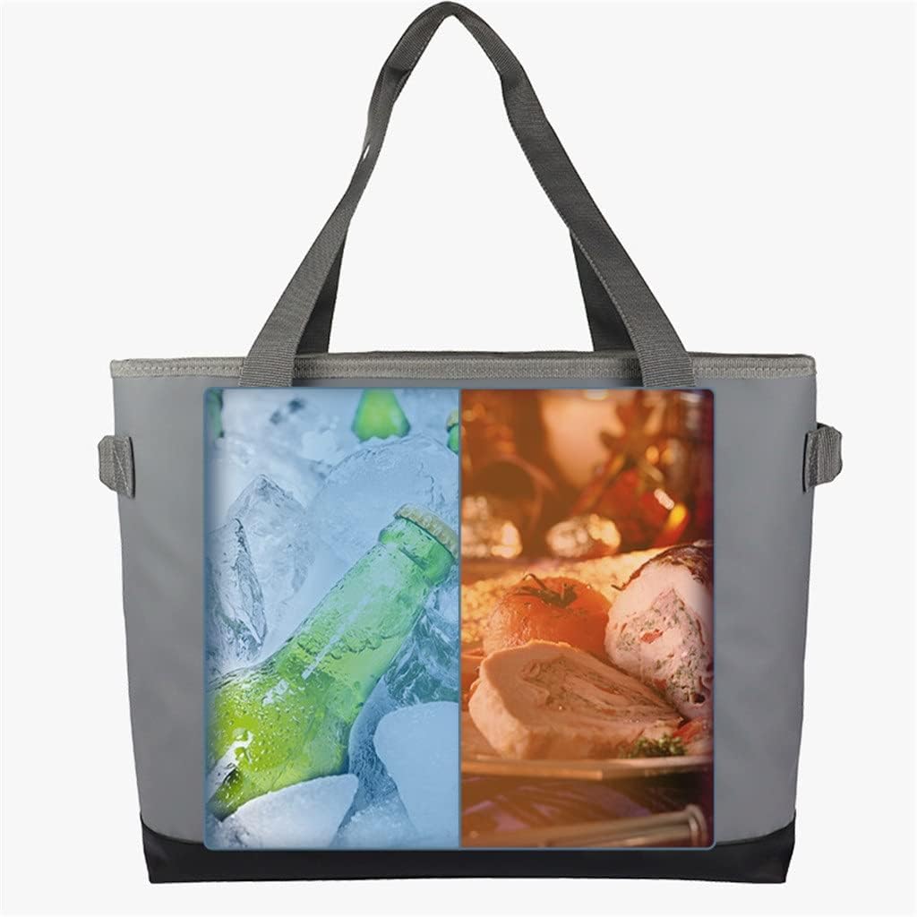 Portable Shoulder Waterproof Picnic Beer Fruit Beverage Ice Bag Pack Lunch Insulation(E)