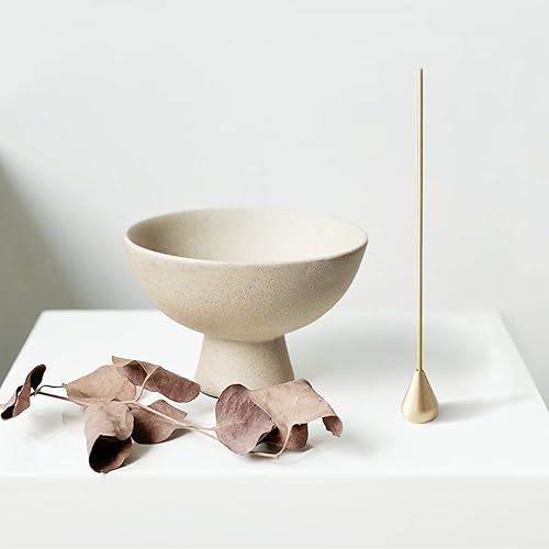 Miniatura 2 de Soporte de incienso de cerámica para palos, soporte para quemador de incienso, decoración zen, cuenco decorativo para diseño de decoración de mesa,