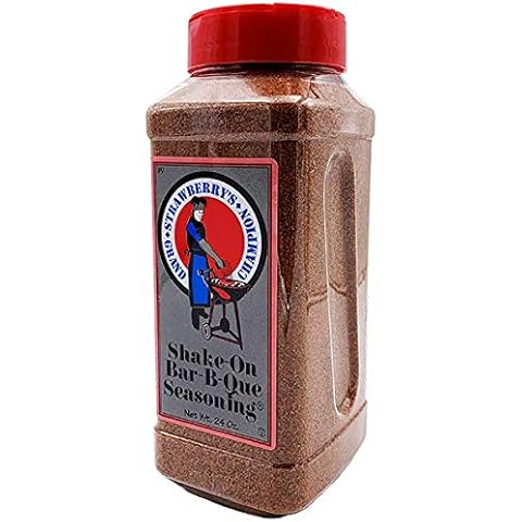 Strawberry's Grand Champion Shake-On Bar-B-Que Seasoning (24 oz.) Cover