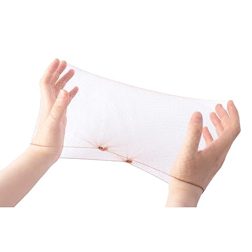 Miniatura 7 de WeKen 30 Pcs Hair Net,22 Inches Hairnets for Women, Elastic Edge Mesh Invisible Hair Nets for Women Sleeping,Ballet Bun,Food Service,Work and Wig