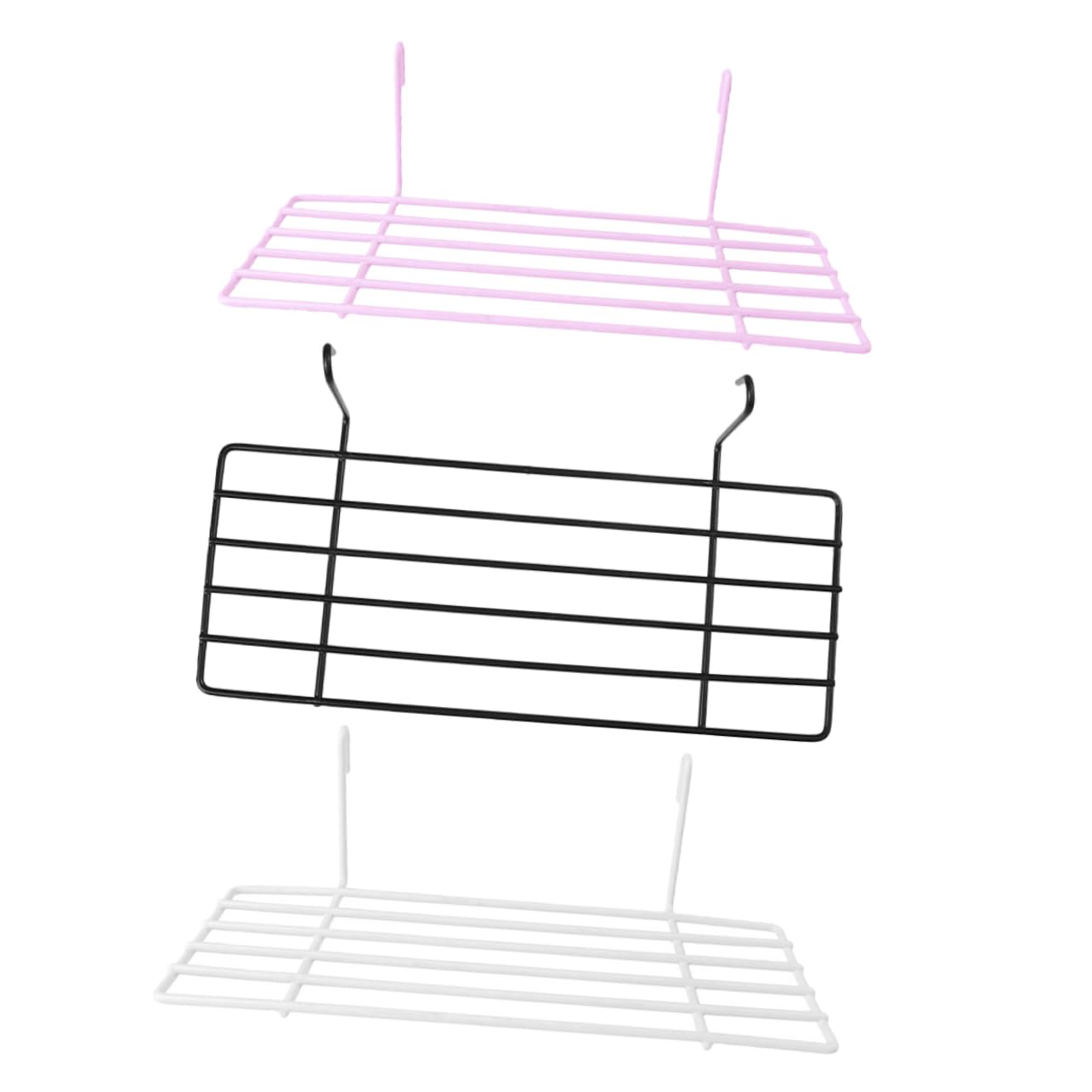 HOLIDYOYO 3pcs Birdcage Wall Mounted Perch Stands Durable Platform for Birds Multifunctional Design for Play Display Bird Supplies