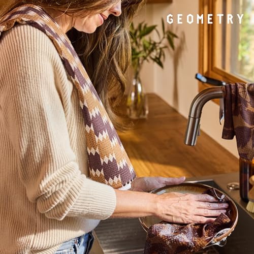 GEOMETRY Kitchen Towels - Quick Dry Microfiber Cloth Dish Towels for Kitchen Drying - Premium Quick Dry Towel - Treat, 18" x 30" - 1 Piece - image 9