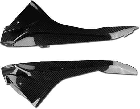 100% Real 3K Carbon Fiber Upper Dash Air Intake Cover Panel Fairing Cowling Fit for 2015-2019 BMW S1000RR Glossy Twill Weave