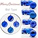 Yoland Christmas Ball Shatterproof Painting Hangings Festive Decoration Party Tree Pendants Ornaments for Garden, Party, Indoor and Outdoor Décor Pack of 16pcs (60mm/2.36