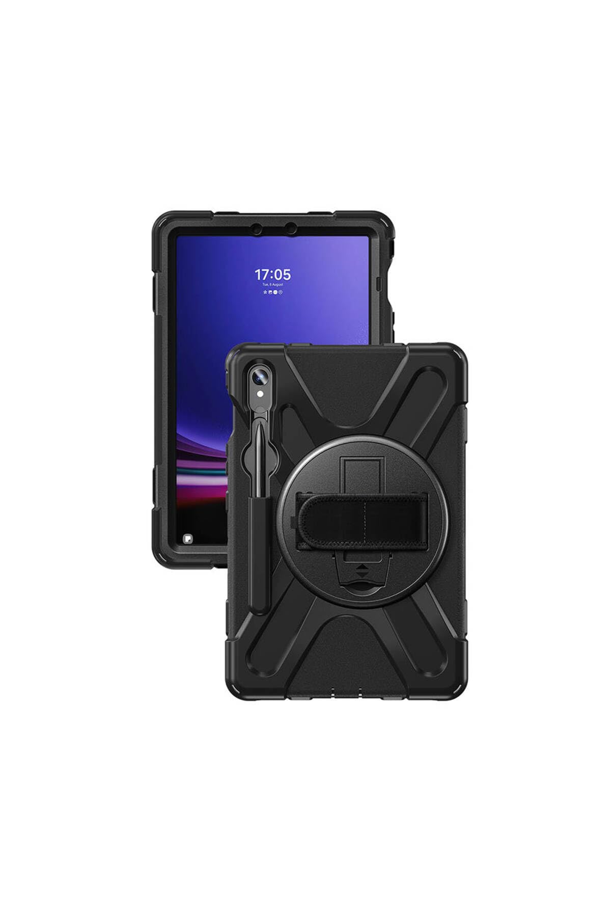 CONSTRAIN - Galaxy Tab S9 FE Defender Tablet Silikon - Siyah