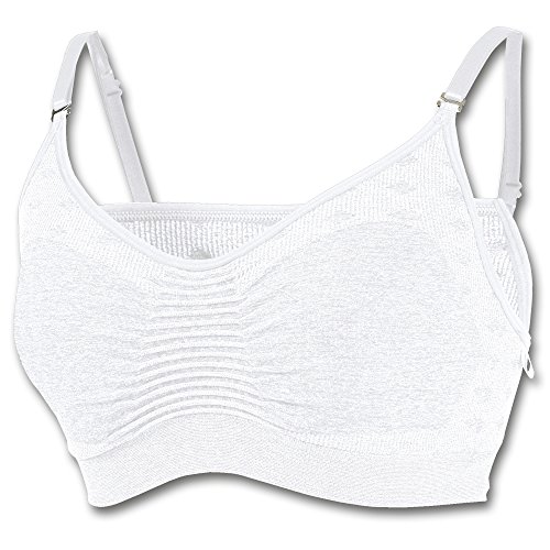 Reggiseno Sportivo Per Bambine - Top Corto, Senza Cuciture, Morbido, Per 7-18 Anni, Ideale Per Sport E Quotidiano