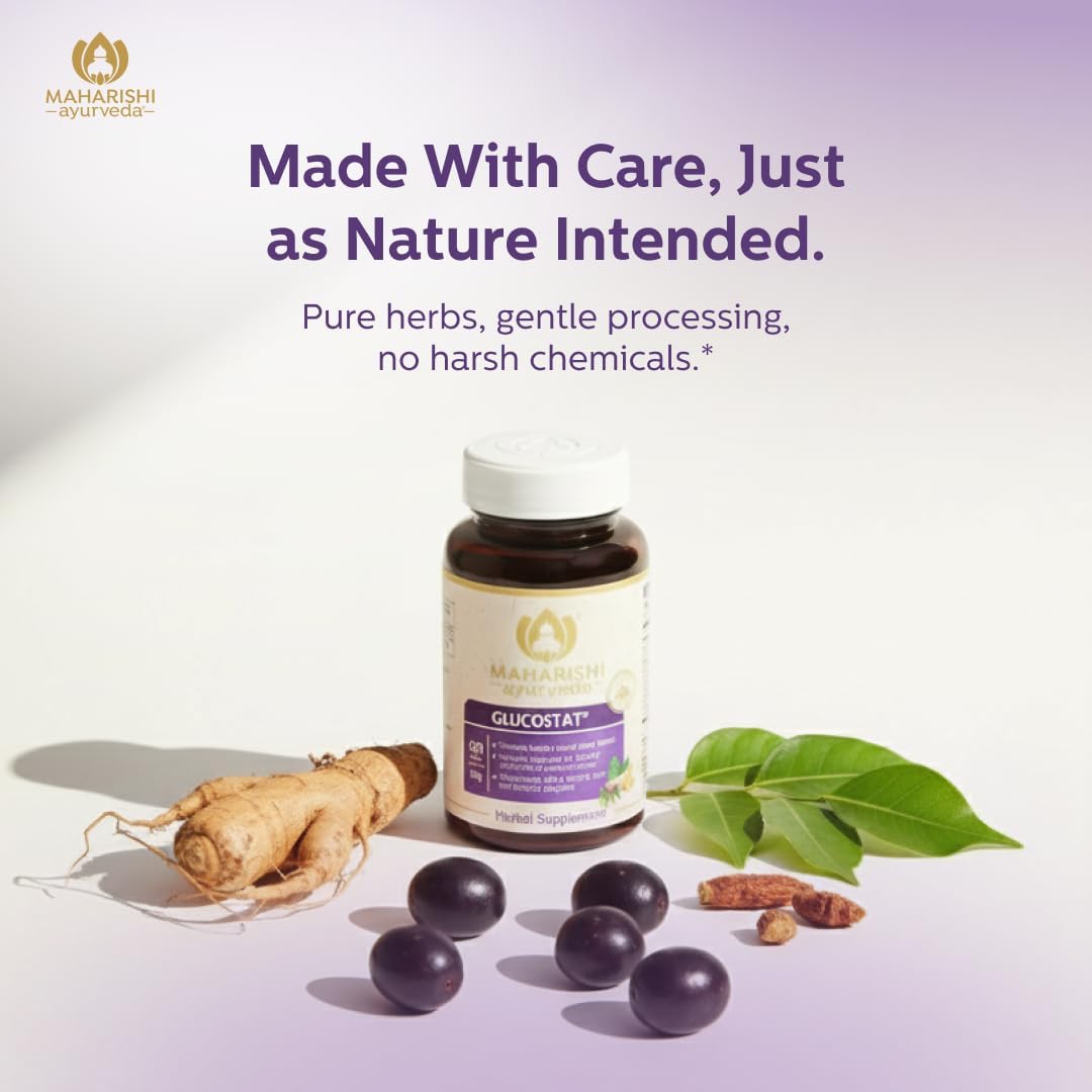 Maharishi Ayurveda Glucostat® – 1000 Mg, 60 Tablets – Ayurve...