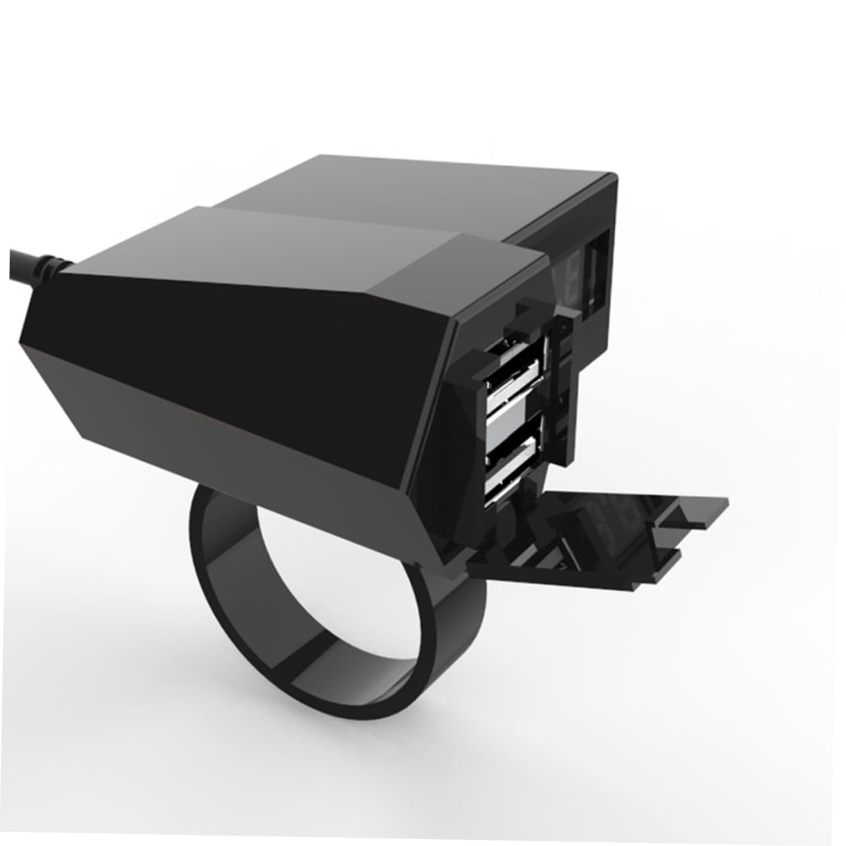 Gatuida Motorcycle Pd Charger Dual Port USB Charger for Phone Camera Digital Display 3.1a Fast Charge