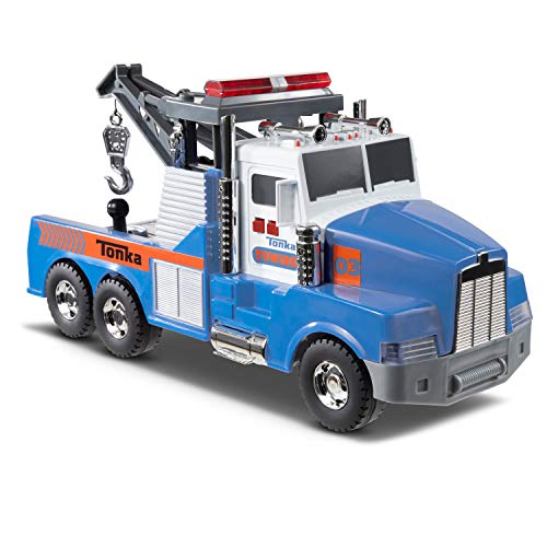 40% OFF on Tonka Mighty Motorized Tow Truck Toy Vehicle on Amazon