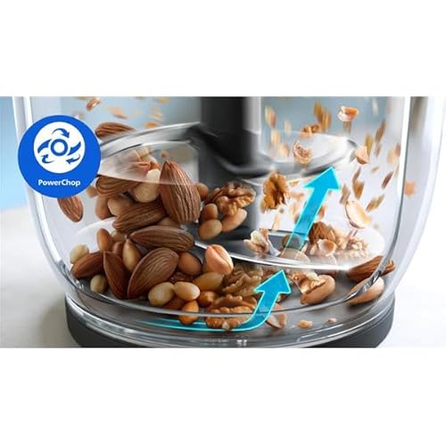 Hachoir PHILIPS HR1503/00 – 500W, Bol Verre 2L, Technologie PowerChop - vue 7