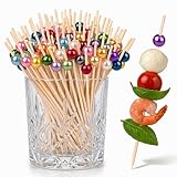 Cocktail Picks - 100 Count Fancy Toothpicks for...