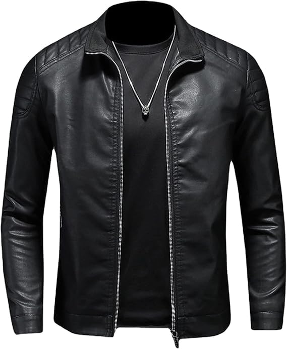 【汚れなし】RETRO SYNTHETIC LEATHER JACKET Explorer Jacket | Leather Adventure Jacket | Cockpit USA