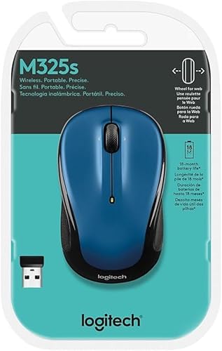 Miniatura 3 de Logitech 910002650 M325s Ratón inalámbrico, Derecha/Izquierda, Azul