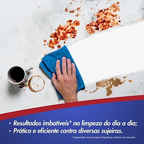 Limpador Gold Multiuso Campestre Squeeze, Veja, 500 Ml