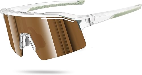 Sports Sunglasses for Men Women Unbreakable UV400 Protection Goggles Baseball Running Cycling Glasses