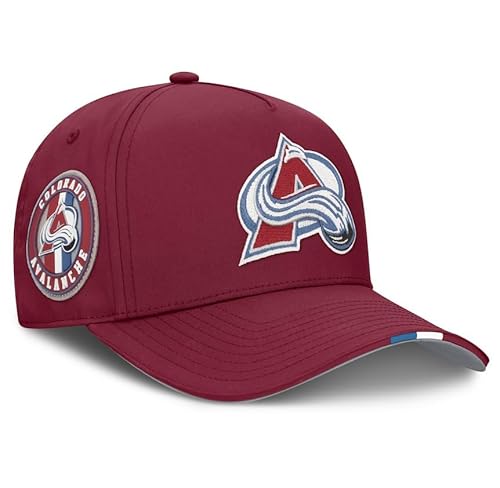 Colorado Avalanche Burgundy Draft Podium Snapback Adjustable Hat