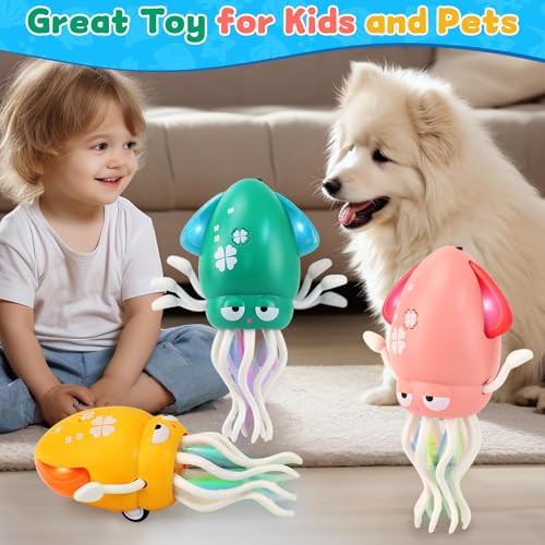 image for LZZAPJ Electric Dancing Octopus Light Music Suitable for 12-18 Months 